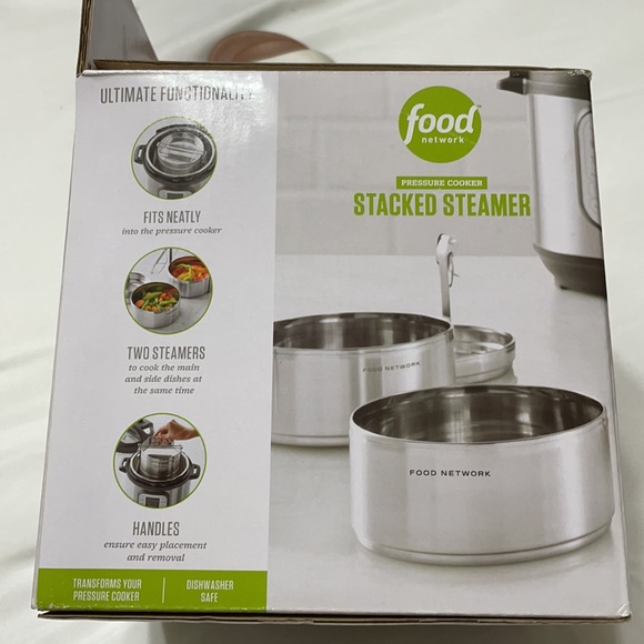 Food Network Kitchen Nwt Good Network Stacked Steamer Poshmark
